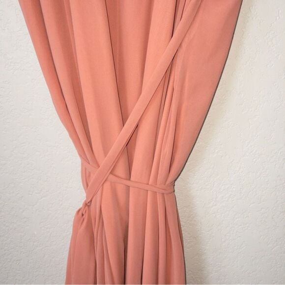 New Hutch x ModCloth Pink Fluttering Of My Heart Maxi Wrap‎ Dress Size 4X - Picture 8 of 9